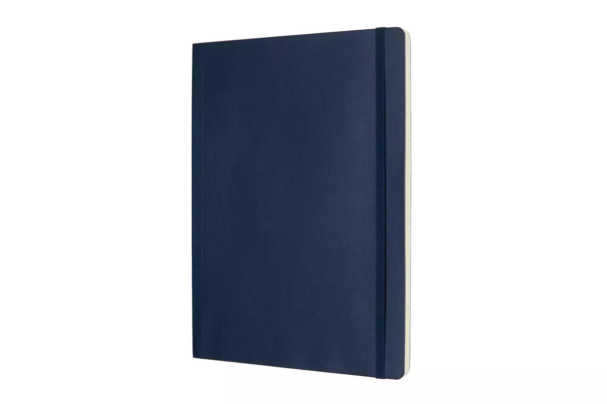 Een Moleskine Ruled Softcover Notebook XL Sapphire Blue koop je bij Moleskine.nl